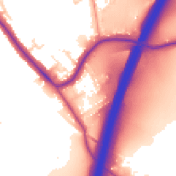 Daytime road noise heatmap for NG9 3QR