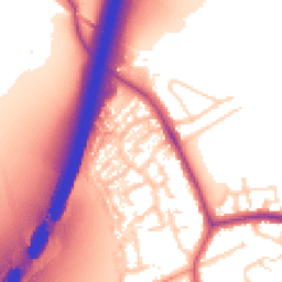 Daytime road noise heatmap for NG9 3QS