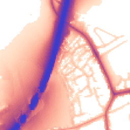 Daytime road noise heatmap for NG9 3QT