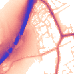 Daytime road noise heatmap for NG9 3QU