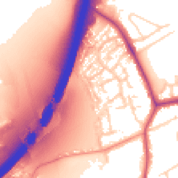 Daytime road noise heatmap for NG9 3QY