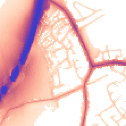 Daytime road noise heatmap for NG9 3RJ