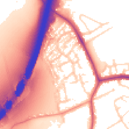 Daytime road noise heatmap for NG9 3RN