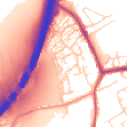 Daytime road noise heatmap for NG9 3RW