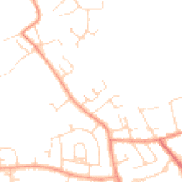 Daytime road noise heatmap for NG9 3SY