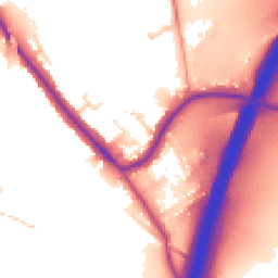 Daytime road noise heatmap for NG9 3SZ