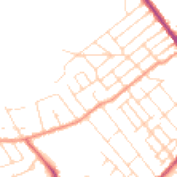 Daytime road noise heatmap for NG9 4DJ