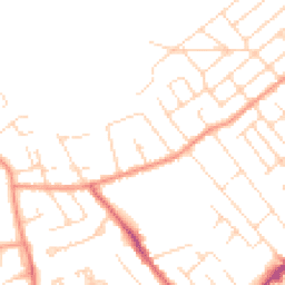 Daytime road noise heatmap for NG9 4DU
