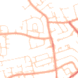 Daytime road noise heatmap for NG9 4FL