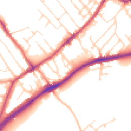 Daytime road noise heatmap for NG9 4HG