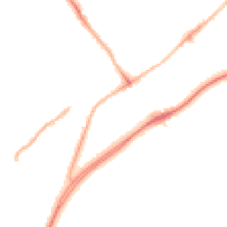 Night-time road noise heatmap for NG9 5BG