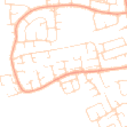 Daytime road noise heatmap for NG9 5FY