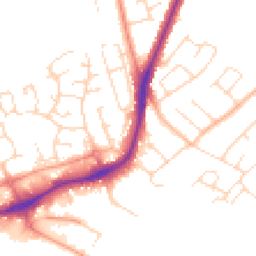 Daytime road noise heatmap for NG9 5JH