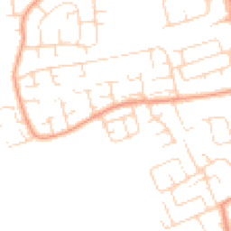 Daytime road noise heatmap for NG9 5PB