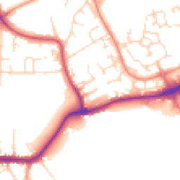 Daytime road noise heatmap for NG9 6EB