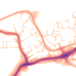 Daytime road noise heatmap for NG9 6FJ