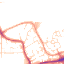 Daytime road noise heatmap for NG9 6FQ