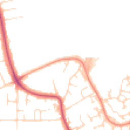 Daytime road noise heatmap for NG9 6GW