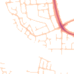 Daytime road noise heatmap for NG9 6HE