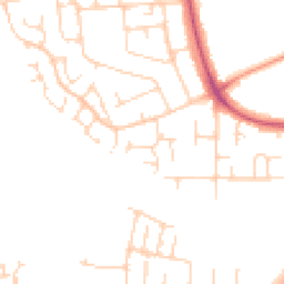 Daytime road noise heatmap for NG9 6HX