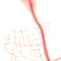 Daytime road noise heatmap for NG9 6JH