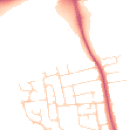 Daytime road noise heatmap for NG9 6JJ