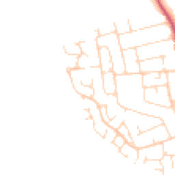 Daytime road noise heatmap for NG9 6JY