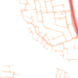 Daytime road noise heatmap for NG9 6LU