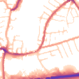 Daytime road noise heatmap for NG9 7BD