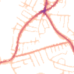 Daytime road noise heatmap for NG9 7FW