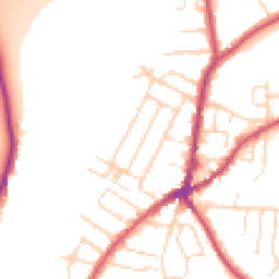 Daytime road noise heatmap for NG9 8FH