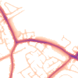 Daytime road noise heatmap for NG9 8FS