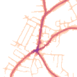 Daytime road noise heatmap for NG9 8GA