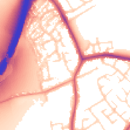 Daytime road noise heatmap for NG9 8GW