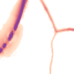 Night-time road noise heatmap for NG9 8HE