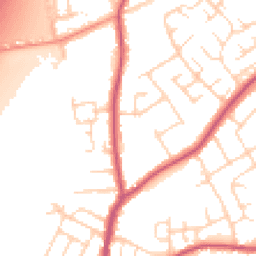 Daytime road noise heatmap for NG9 8JN