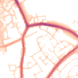 Daytime road noise heatmap for NG9 8LG