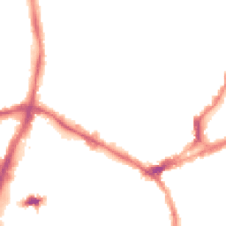 Night-time road noise heatmap for NN1 3BH