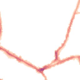 Night-time road noise heatmap for NN1 3JG