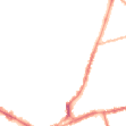 Night-time road noise heatmap for NN1 3QG