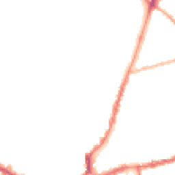 Night-time road noise heatmap for NN1 3QS