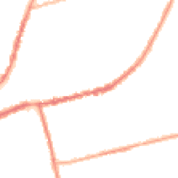 Night-time road noise heatmap for NN1 4LD
