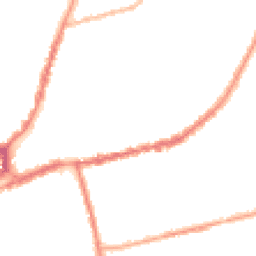Night-time road noise heatmap for NN1 4LQ