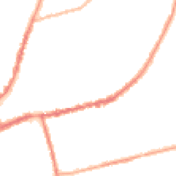 Night-time road noise heatmap for NN1 4LW