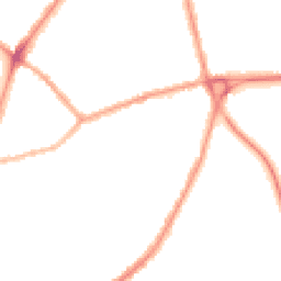 Night-time road noise heatmap for NN1 4PL