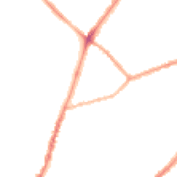 Night-time road noise heatmap for NN1 4QL
