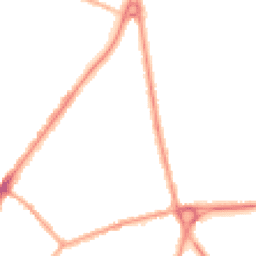 Night-time road noise heatmap for NN1 4SS