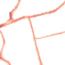Night-time road noise heatmap for NN1 5HB