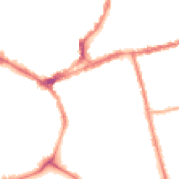 Night-time road noise heatmap for NN1 5QZ
