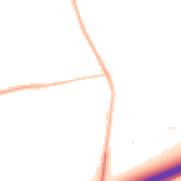 Night-time road noise heatmap for NN1 5SD